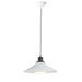 Myhouse Lighting Maxim - 11412BKWT - One Light Pendant - Oslo - Black / White