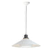 Myhouse Lighting Maxim - 11414BKWT - One Light Pendant - Oslo - Black / White