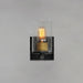 Myhouse Lighting Maxim - 11841CDABBK - One Light Bath Vanity - Sleek - Antique Brass / Black
