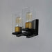 Myhouse Lighting Maxim - 11842CDABBK - Two Light Bath Vanity - Sleek - Antique Brass / Black