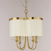 Myhouse Lighting Maxim - 12246OFSBR - Four Light Chandelier - Clover - Satin Brass