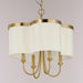 Myhouse Lighting Maxim - 12246OFSBR - Four Light Chandelier - Clover - Satin Brass