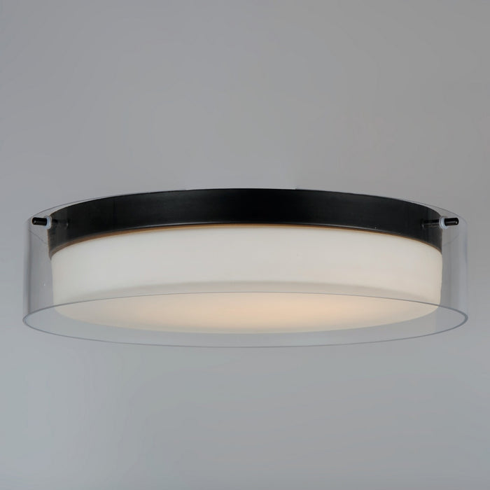 Myhouse Lighting Maxim - 12284CLSWBK - LED Flush Mount - Duo - Black