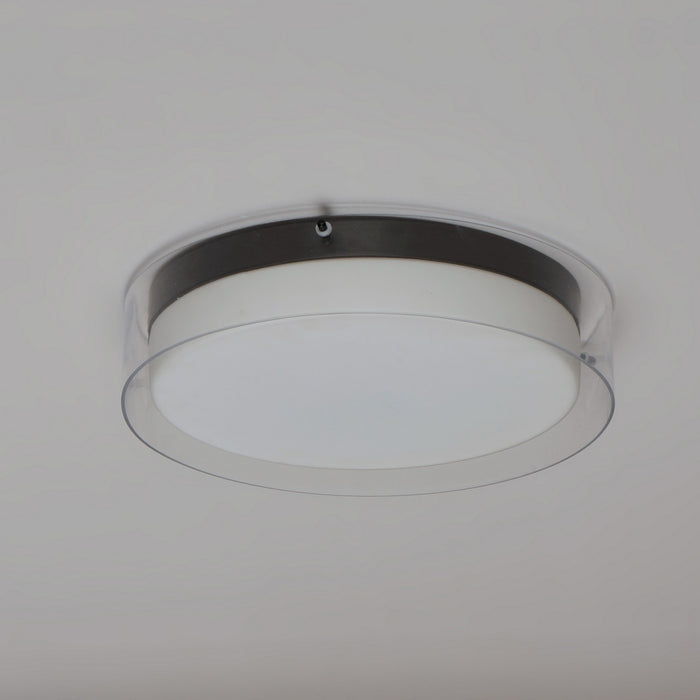 Myhouse Lighting Maxim - 12284CLSWBK - LED Flush Mount - Duo - Black