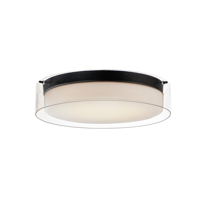 Myhouse Lighting Maxim - 12284CLSWBK - LED Flush Mount - Duo - Black