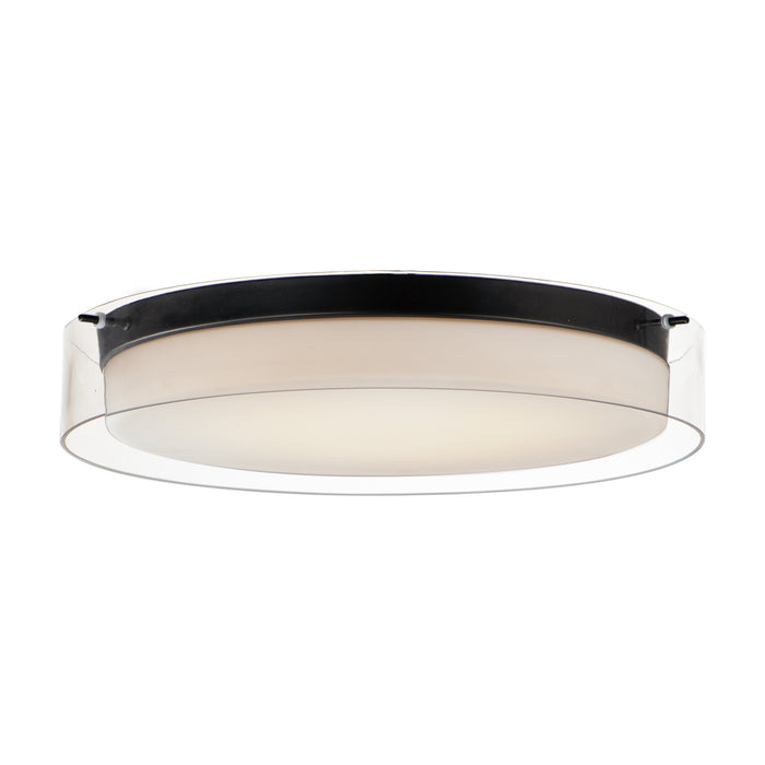 Myhouse Lighting Maxim - 12286CLSWBK - LED Flush Mount - Duo - Black