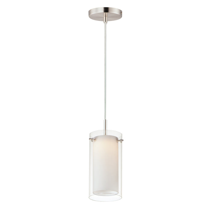 Myhouse Lighting Maxim - 12289CLSWSN - LED Mini Pendant - Duo - Satin Nickel