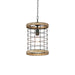 Myhouse Lighting Maxim - 12519DWBK - One Light Pendant - Homestead - Driftwood / Black