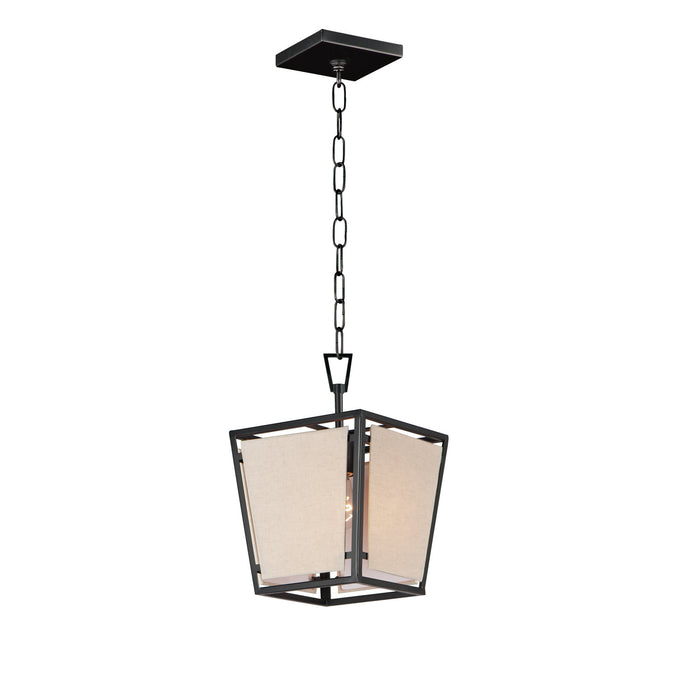 Myhouse Lighting Maxim - 20261CVBK - One Light Pendant - Montauk - Black