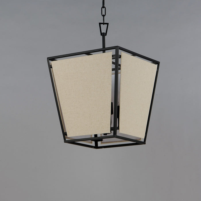 Myhouse Lighting Maxim - 20264CVBK - Four Light Pendant - Montauk - Black