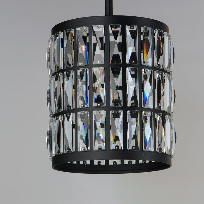 Myhouse Lighting Maxim - 21819BCBK - One Light Mini Pendant - Madeline - Black