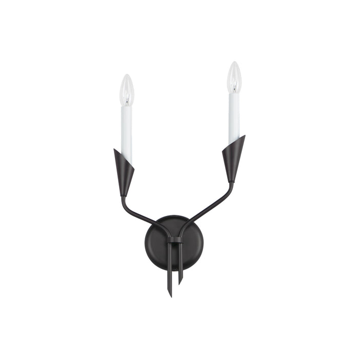 Myhouse Lighting Maxim - 24342BK - Two Light Wall Sconce - Calyx - Black