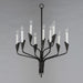 Myhouse Lighting Maxim - 24349BK - Nine Light Chandelier - Calyx - Black