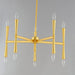 Myhouse Lighting Maxim - 24625SBR - Ten Light Chandelier - Rome - Satin Brass