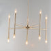 Myhouse Lighting Maxim - 24625SN - Ten Light Chandelier - Rome - Satin Nickel