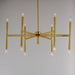 Myhouse Lighting Maxim - 24626SBR - 12 Light Chandelier - Rome - Satin Brass