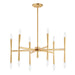 Myhouse Lighting Maxim - 24626SBR - 12 Light Chandelier - Rome - Satin Brass