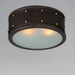 Myhouse Lighting Maxim - 25160OIAB - Two Light Flush Mount - Trestle - Oil Rubbed Bronze / Antique Brass