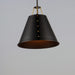 Myhouse Lighting Maxim - 25162OIAB - One Light Pendant - Trestle - Oil Rubbed Bronze / Antique Brass