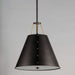 Myhouse Lighting Maxim - 25164OIAB - Three Light Pendant - Trestle - Oil Rubbed Bronze / Antique Brass
