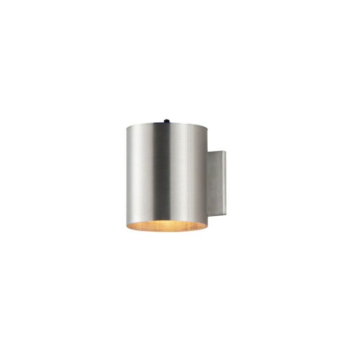 Myhouse Lighting Maxim - 26106AL/PHC - One Light Outdoor Wall Lantern - Outpost - Brushed Aluminum