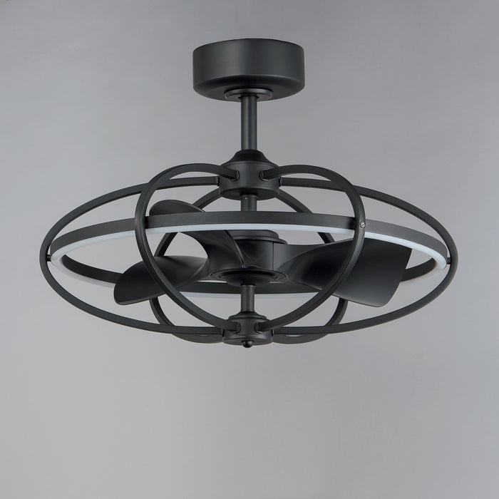 Myhouse Lighting Maxim - 61002BK - LED Fandelight - Corona Fan - Black