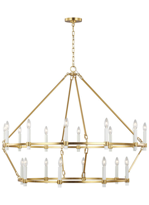 Myhouse Lighting Visual Comfort Studio - CC14420BBS - 20 Light Chandelier - Marston - Burnished Brass