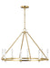 Myhouse Lighting Visual Comfort Studio - CC1458BBS - Eight Light Chandelier - Marston - Burnished Brass