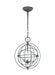 Myhouse Lighting Visual Comfort Studio - CP1263WGV - Three Light Pendant - Bayberry - Weathered Galvanized