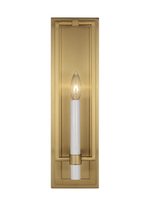 Myhouse Lighting Visual Comfort Studio - CW1241BBS - One Light Wall Sconce - Marston - Burnished Brass