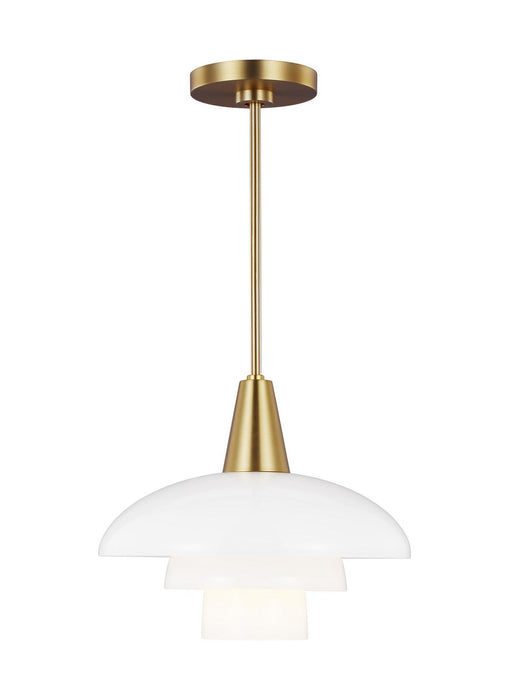 Myhouse Lighting Visual Comfort Studio - EP1271BBS - One Light Pendant - Rossie - Burnished Brass