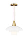 Myhouse Lighting Visual Comfort Studio - EP1271BBS - One Light Pendant - Rossie - Burnished Brass