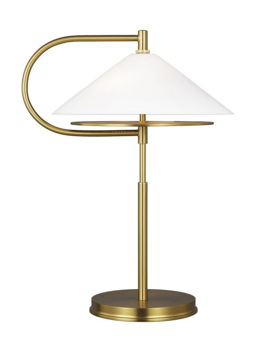 Myhouse Lighting Visual Comfort Studio - KT1262BBS1 - Two Light Table Lamp - Gesture - Burnished Brass