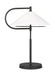 Myhouse Lighting Visual Comfort Studio - KT1262MBK1 - Two Light Table Lamp - Gesture - Midnight Black