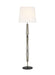 Myhouse Lighting Visual Comfort Studio - TT1112AB1 - Two Light Floor Lamp - Milo - Atelier Brass