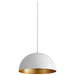 Myhouse Lighting Oxygen - 3-20-650 - LED Pendant - Lucci - White W/ Industrial Brass