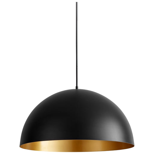 Myhouse Lighting Oxygen - 3-21-1550 - LED Pendant - Lucci - Black W/ Industrial Brass