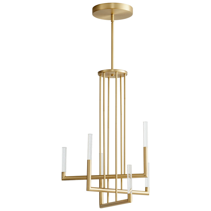 Myhouse Lighting Oxygen - 3-24-40 - LED Chandelier - Lustre - Aged Brass