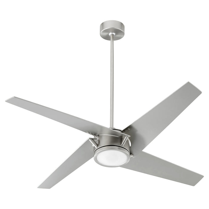 Myhouse Lighting Quorum - 26544-65 - 54"Ceiling Fan - Axis - Satin Nickel