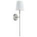 Myhouse Lighting Quorum - 514-1-65 - One Light Wall Mount - Belshaw - Satin Nickel