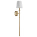 Myhouse Lighting Quorum - 514-1-80 - One Light Wall Mount - Belshaw - Aged Brass