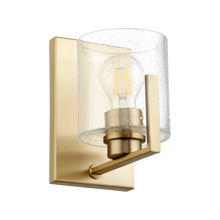 Myhouse Lighting Quorum - 5190-1-80 - One Light Wall Mount - 5190 Lighting Series - Aged Brass