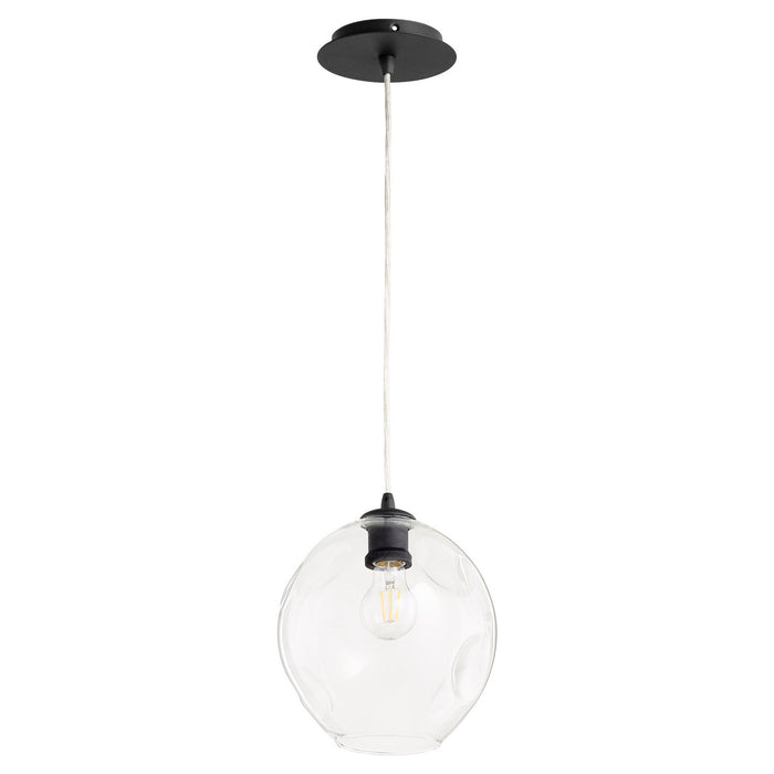 Myhouse Lighting Quorum - 61-69 - One Light Pendant - Numen - Textured Black