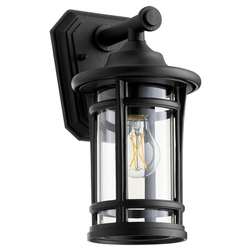 Myhouse Lighting Quorum - 718-12-69 - One Light Outdoor Lantern - Haley - Textured Black