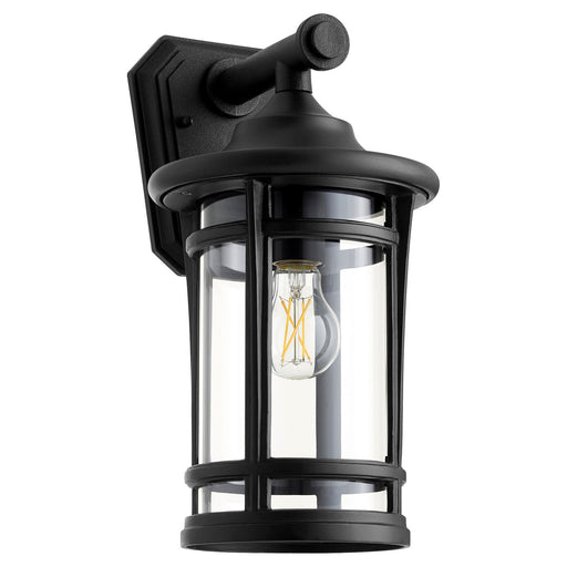 Myhouse Lighting Quorum - 718-15-69 - One Light Outdoor Lantern - Haley - Textured Black