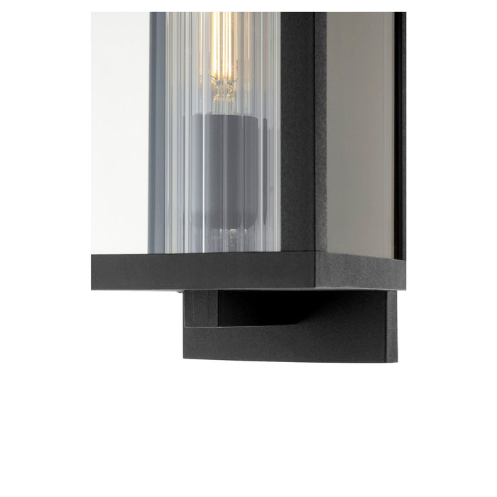 Myhouse Lighting Quorum - 747-12-69 - One Light Wall Mount - Parks - Textured Black