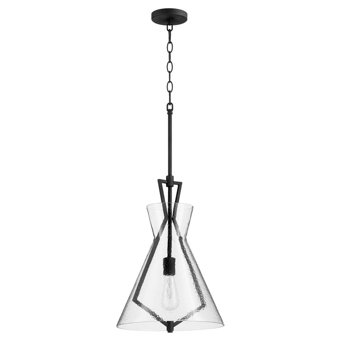 Myhouse Lighting Quorum - 8426-69 - One Light Pendant - 8426 Pendants - Textured Black