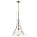 Myhouse Lighting Quorum - 8426-80 - One Light Pendant - 8426 Pendants - Aged Brass