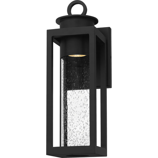 Myhouse Lighting Quoizel - DGL8405MBK - One Light Outdoor Wall Mount - Donegal - Matte Black