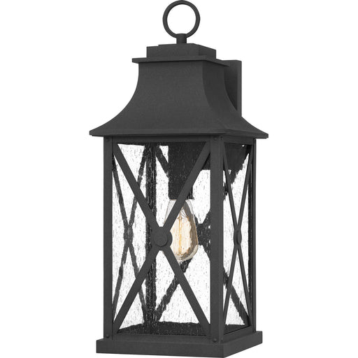 Myhouse Lighting Quoizel - ELB8409MB - One Light Outdoor Wall Mount - Ellerbee - Mottled Black